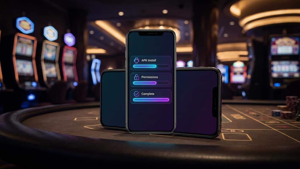Пошаговая установка APK Gizbo Casino на смартфон Android